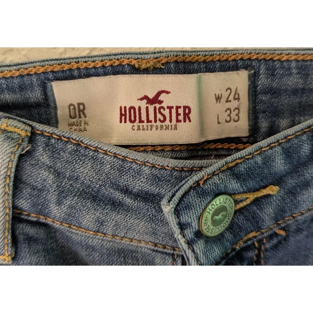 Hollister Jeans Size 24 (26x29) Skinny Jeans Women's (686)